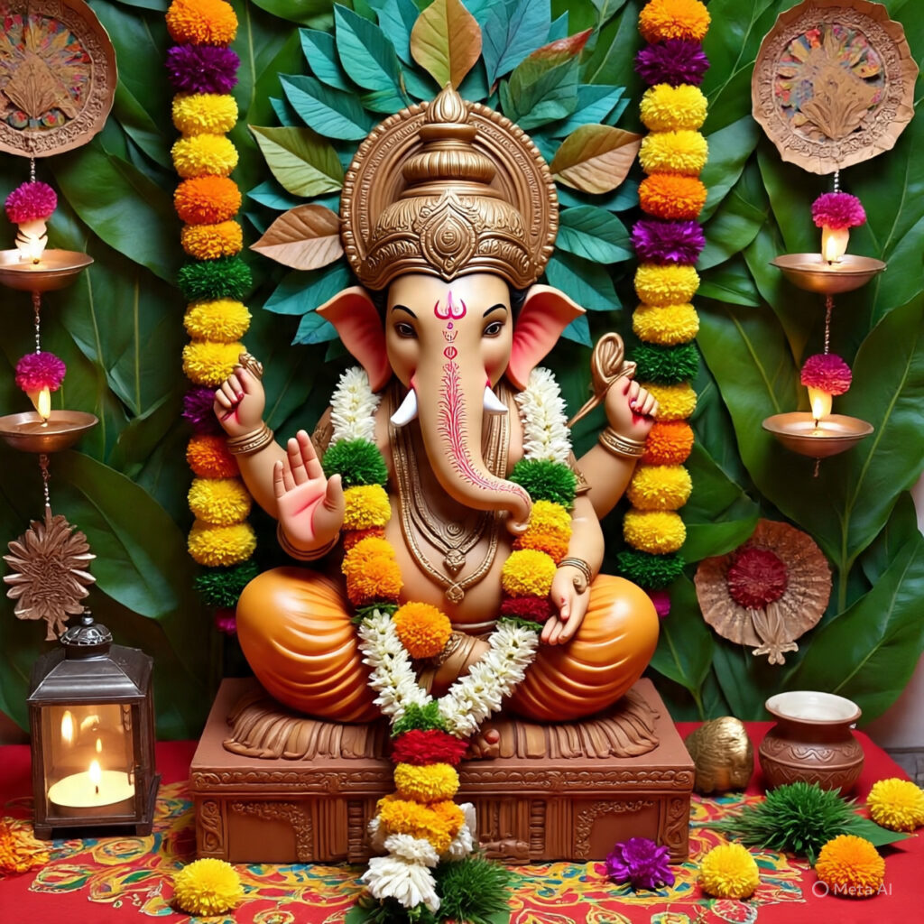 ganpati decoration ideas 